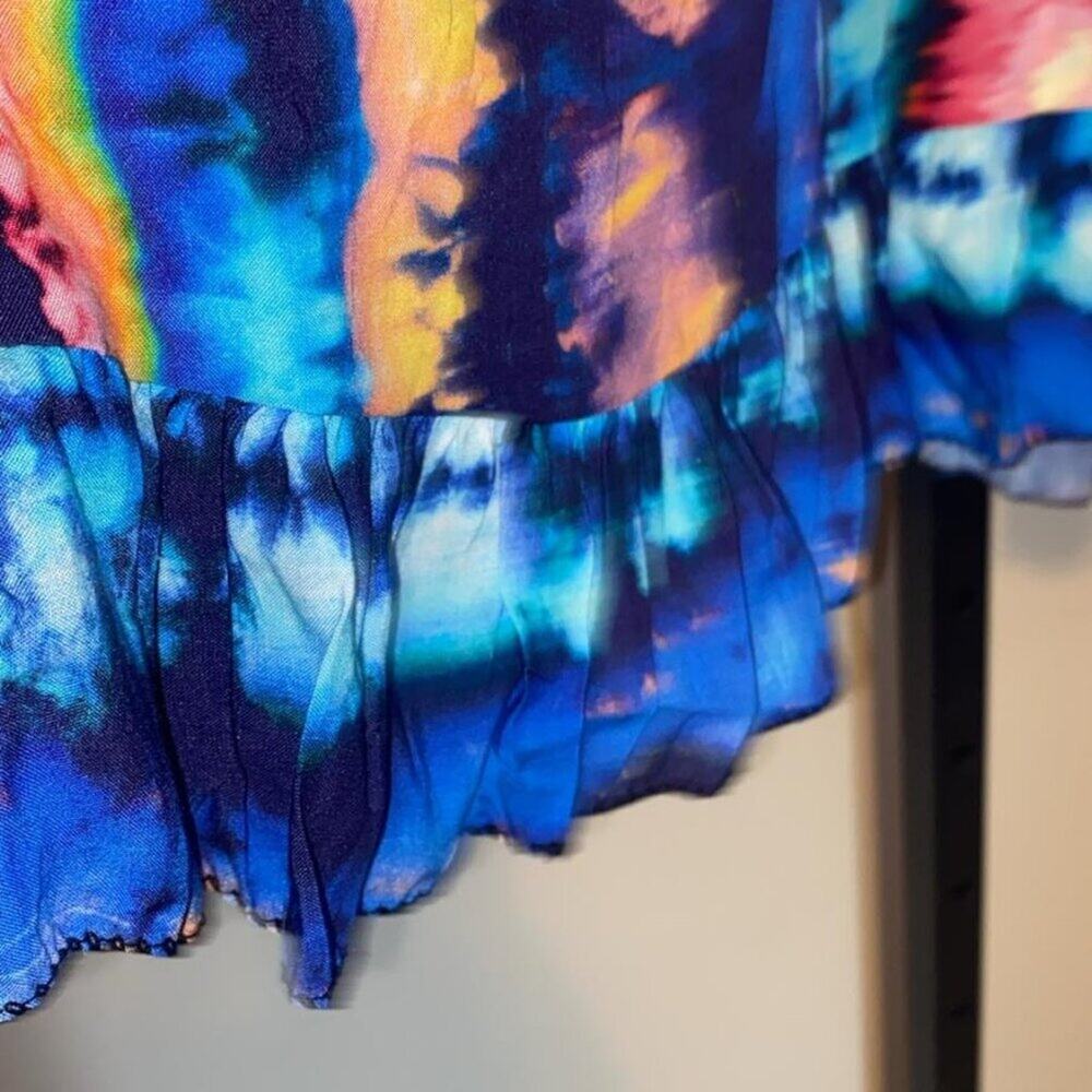 Tie-Dye Print Dress by Happy Look - Picture 6 of 9
